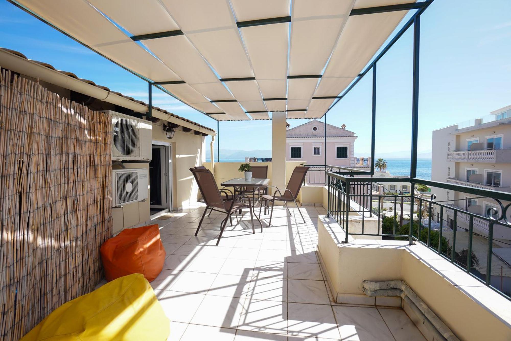 Anemomilos Sea View Penthouse Apartment Corfu (city)